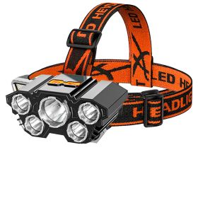 Long-range Super Bright Head-mounted LED Miner's Lamp Flashlight